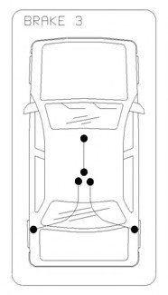Трос, стоянкова гальмівна система COFLE 172564 (фото 1)