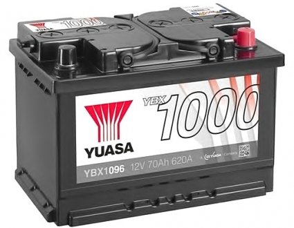 Стартерна акумуляторна батарея YUASA YBX1096 (фото 1)