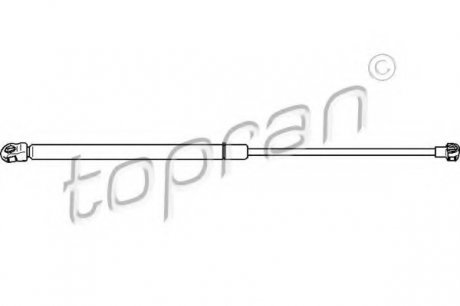Газова пружина, кришка багажника TOPRAN TOPRAN / HANS PRIES 109902
