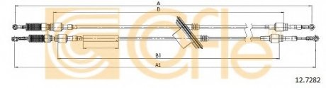 Трос, ступінчаста коробка передач COFLE 127282