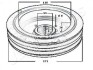 Ременный шкив, коленчатый вал JAPANPARTS PU500 (фото 4)