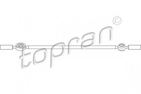 Шток вилки перемикання передач TOPRAN TOPRAN / HANS PRIES 721259