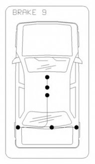 Трос, стоянкова гальмівна система COFLE 4912 (фото 1)