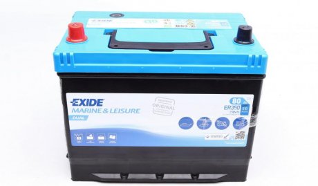 Стартерна акумуляторна батарея EXIDE ER350