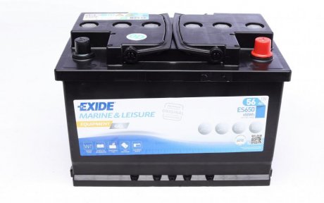 Стартерная аккумуляторная батарея EXIDE ES650