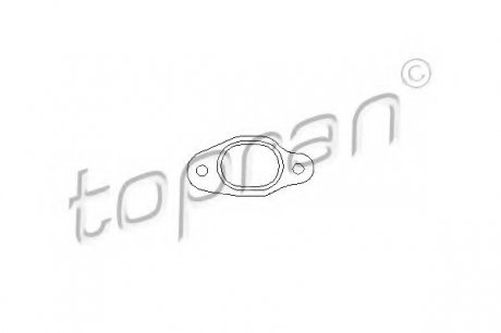 Прокладка, выпускной коллектор TOPRAN TOPRAN / HANS PRIES 100318