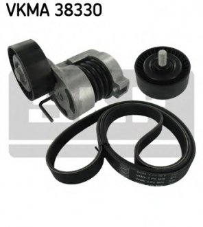 Поликлиновой ременный комплект SKF VKMA38330
