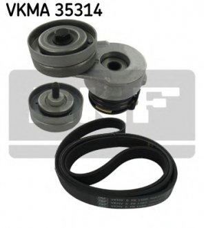 Поликлиновой ременный комплект SKF VKMA35314