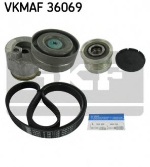 Поликлиновой ременный комплект SKF VKMA36069 (фото 1)