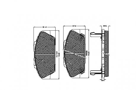 Комплект пылника, приводной вал SPIDAN 23199 (фото 1)