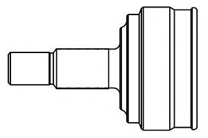 Шарнірний комплект, приводний вал GSP 815011 (фото 1)
