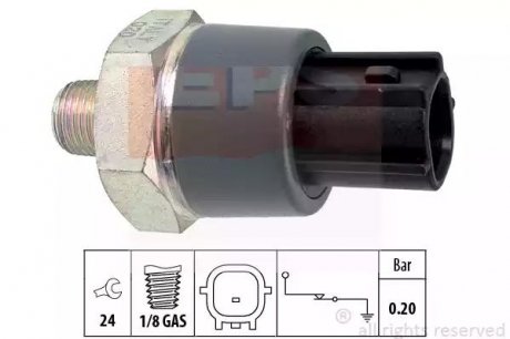 Датчики давления масла Nissan Note/Murano/Renault Master 08- 1.800.166 EPS 1800166 (фото 1)