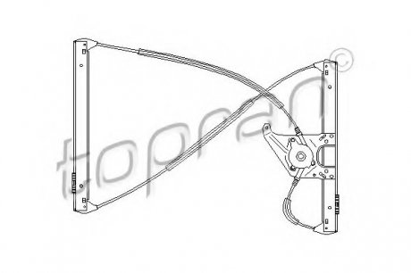 Підйомний пристрій для вікон TOPRAN TOPRAN / HANS PRIES 111697