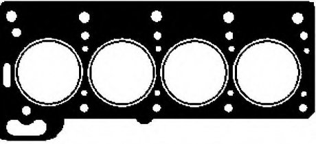 Прокладка, головка циліндра GLASER H0468500 (фото 1)