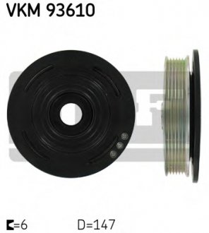 Ременный шкив, коленчатый вал SKF VKM93610 (фото 1)