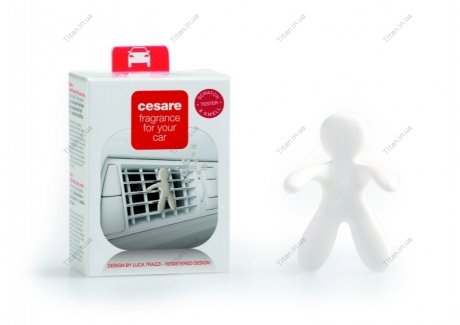 Ароматизатор Запах машини Чисте повітря (статуетка людини, 1шт.), білий колір MAMMOOTH CES001 (фото 1)