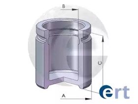 Поршень, корпус скоби гальма ERT 150276C (фото 1)