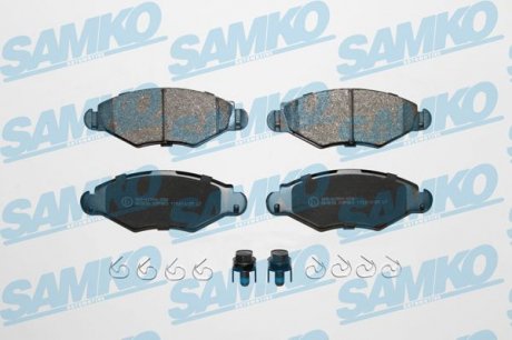 Klocki ham. P206 /BOSCH/ 00- SAMKO 5SP903