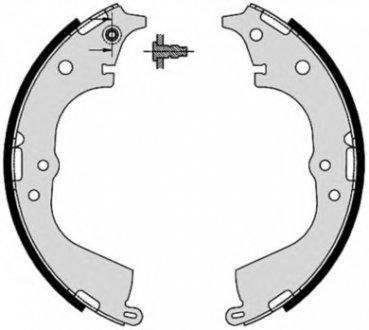 Комплект гальмівних колодок BREMBO S83537