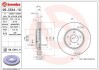 Гальмівний диск 09.C544.11 BREMBO 09C54411 (фото 1)