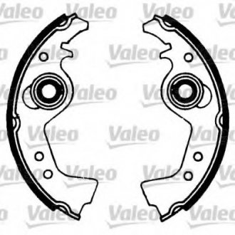 Комплект тормозных колодок Valeo 562761 (фото 1)