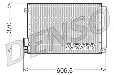 Конденсатор, кондиционер DENSO DCN09045