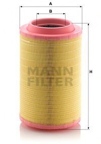 Повітряний фільтр -FILTER MANN C258608 (фото 1)