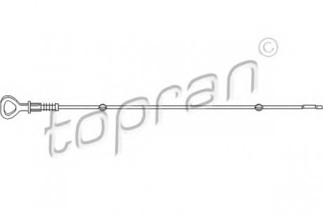 Покажчик рівня олії TOPRAN TOPRAN / HANS PRIES 109301