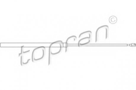 Газова пружина, капот TOPRAN TOPRAN / HANS PRIES 400661