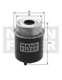 Паливний фільтр -FILTER MANN WK8163 (фото 1)