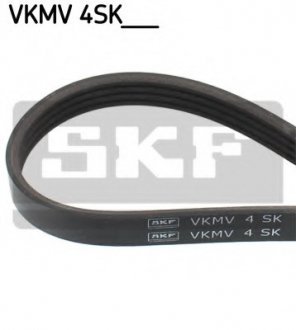 Полікліновий ремінь SKF VKMV4SK1022 (фото 1)