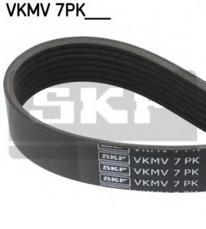 Поликлиновой ремень SKF VKMV7PK1701 (фото 1)