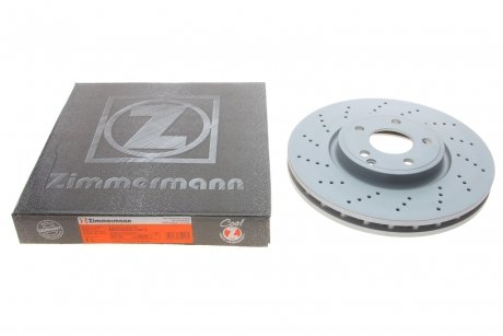 Гальмівний диск ZIMMERMANN 400367620