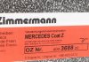 Тормозной диск ZIMMERMANN 400368820 (фото 6)