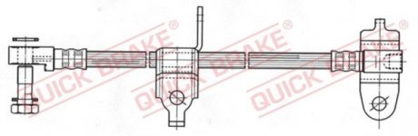 Гальмівний шланг QUICK BRAKE 59976X (фото 1)