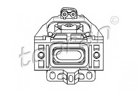 Подвеска, двигатель TOPRAN TOPRAN / HANS PRIES 107979