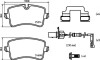 Гальмівні колодки дискові BM BREMBO P85150 (фото 1)