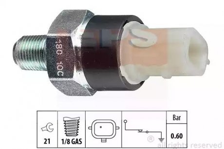 Датчик тиску масла EPS 1800180 (фото 1)