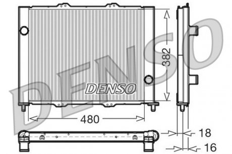 Модуль охолодження DENSO DRM23099