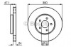 Тормозной диск BOSCH 0986479B44 (фото 1)