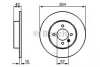 Тормозной диск BOSCH 0986479B85 (фото 1)