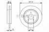 Тормозной диск BOSCH 0986479A53 (фото 1)