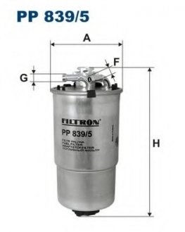 Топливный фильтр FILTRON PP8395