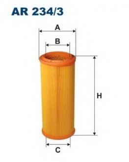 Повітряний фільтр FILTRON AR2343