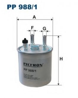 Топливный фильтр FILTRON PP9881 (фото 1)