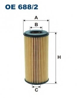 Масляный фильтр FILTRON OE6882