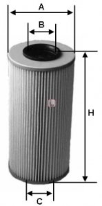 Масляний фільтр SOFIMA S5587PO (фото 1)