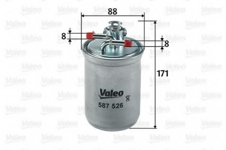 Паливний фільтр Valeo 587526