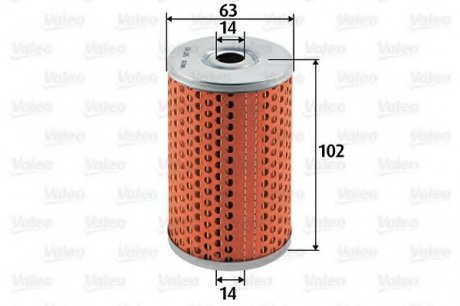 Паливний фільтр Valeo 587911