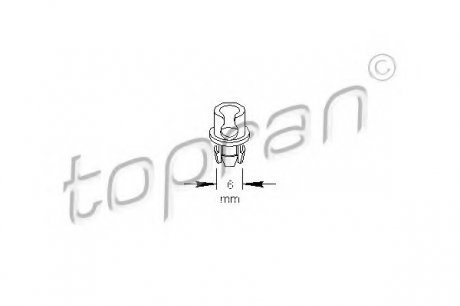Пружинний затискач TOPRAN TOPRAN / HANS PRIES 109034